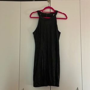 Black Dress Mink Pink